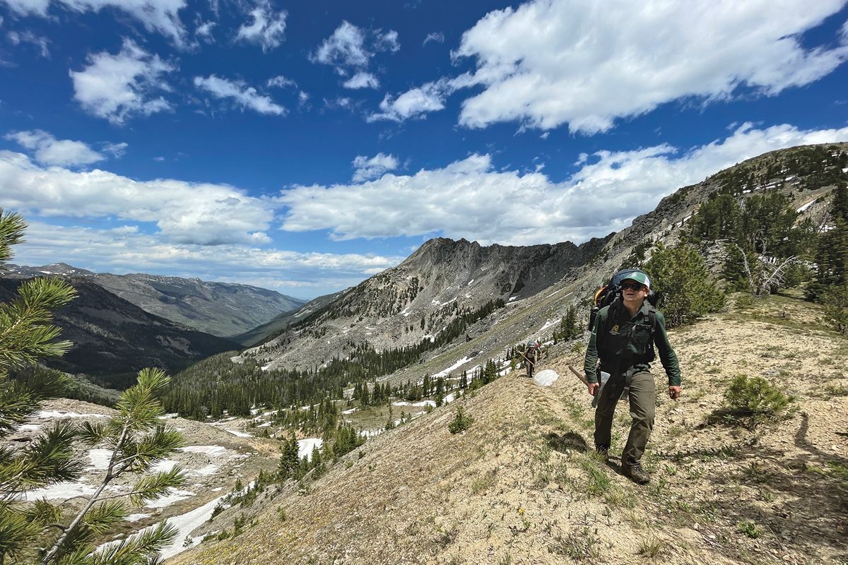 Absaroka-Beartooth Wilderness trail crew by USFS