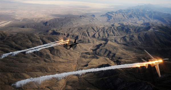 Military exercises in New Mexico